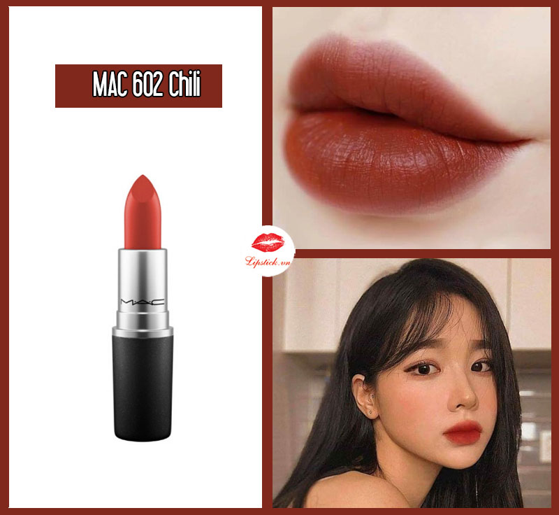 Son MAC Powder Kiss Lipstick 935 Ruby New  Màu Đỏ Thuần